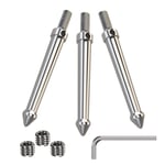 Pig Iron SPYKES - Long Stainless Steel Spikes for Tripod Legs. Replacement Feet.