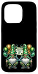 iPhone 15 Pro Happy St Patricks Day Gnome For Women And Men St Paddys Day Case