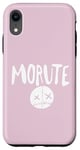 Coque pour iPhone XR Morute Esthétique Poupée effrayante + Adorable Horreur Goth Croix