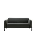 Massproductions - Mega 2 Seater Sofa, White, Fabric C+, Kvadrat - Harald 3 0123 - Soffor - Chris Martin