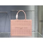 AUCUNE 2020 DIOR nouvelle mode impression de broderie mignonne sac à provisions polyvalent grande capacité pour banlieusard Rose