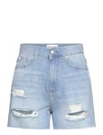 Calvin Klein Jeans Mom Short Blå