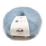 Mohair Silk Fluff 25 gr Frozen grey/blue A812 Adlibris