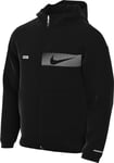 NIKE Men's M Nk Rpl Flsh Unlimited Hd JKT Jacket, Black/Reflective Silver, M