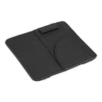 SDS Multi Functional Car Sun Visor Card Bill Holder Organizer PU Leather Storage