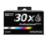 4x Eurotone PRO Cartridge BLACK for Epson Workforce WF-2650-DWF WF-2750-DWF