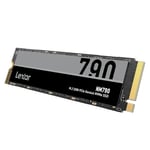 Lexar NM790 4 to SSD, PCIe Gen4x4 M.2 2280 NVMe 1.4, jusqu'à 7 400 Mo/s en Lecture, 6 500 Mo/s en écriture, Disque SSD Interne pour PS5, PC, Ordinateur Portable et Joueur