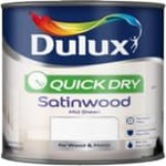 Dulux Retail Quick Dry Satinwood - Pure Brilliant White - 1.25L