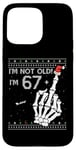 Coque pour iPhone 15 Pro Max 67 + 1 Flip Off Middle Finger - Funny Skull 68th Birthday