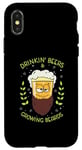 iPhone X/XS Drinking Beers And Growing Beards for Drinking Buddies Case