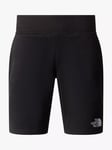 The North Face Kids' Logo Cotton Shorts, Black