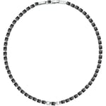 Bijoux Karl Lagerfeld  Collier en acier et cristal