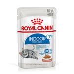 Royal Canin Indoor Sterilised 7+ i sås - 48 x 85 g