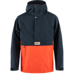 Fjällräven Vardag Hydratic Anorak Jakke Dark Navy-Flame Orange, Str. M