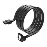 Akasa PROSLIM Super Slim SATA3 Right Angle Cable with Latch