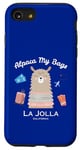 Coque pour iPhone SE (2020) / 7 / 8 Alpaga My Bags La Jolla California Vacation