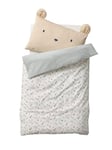 VERTBAUDET Housse de Couette bébé Hygge Beige imprimé 80X120