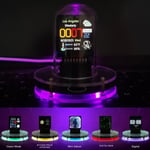 Colorful Light Smart WIFI Nixie Tube Clock Desktop Ornaments