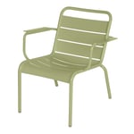 Fermob - Luxembourg Lounge Armchair Willow Green 65 - Utomhusfåtöljer - Frédéric Sofia - Metall