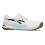 ASICS Homme Gel-Resolution 9 Clay Sneaker, White/Black, 42 EU