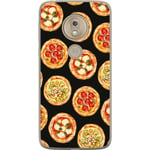 Kännykkäkuori Motorola Moto G7 Play-laitteelle, jossa on Pizza kuvio