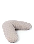 Smallstuff Nursing Pillow, Quilted Cold Rose, Organic Rosa