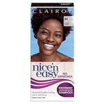 Clairol Nice'n Easy No Ammonia Hair Dye, 84 Darkest Brown