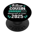 Futur Cousin 2025 Humour Annonce Naissance Grossesse Cadeau PopSockets PopGrip Adhésif