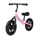 H.yeed 12" Balance Bike for 2-6 Year Old Girls Boys, Toddler Training No Pedal Bicycle with Adjustable Handlebar/Seat, Lightweight Carbon Steel Walking Balance Bike for Age 2 3 4 5 6 Kids