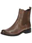 Caprice Women's 9-26402-41 Chelsea Boot, Cognac Leather, 5.5 UK