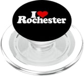 J'AIME HEART ROCHESTER NEW YORK PopSockets PopGrip pour MagSafe