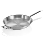 WAS Germany Poêle Cookware 21, Ø 40 cm, acier nickel-chrome 18/10