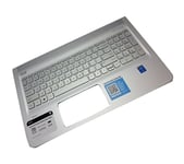 Hp 812692-051, Kabinett + Tastatur, Fransk, Bakgrunnsbelyst Tastatur, Hp, Envy 15T-Ae100