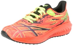 Asics Gel-Noosa TRI 15 GS Sneaker, Sunrise Red Black, 2 UK