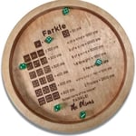 Wooden Dice Tray for Farkle Classic Dice Game, Farkle Dice Tray, Farkle6465