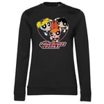 Powerpuff Girls Heart Girly Sweatshirt, Sweatshirt