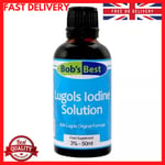 Lugols Iodine Solution - 3% - 50ml - Essential Earth Element & Antiseptic Liquid