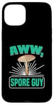 Coque pour iPhone 15 Plus Aww, Spore Guy Jeu de mots Humour Champignon