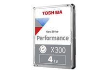 Toshiba X300 Performance - 4 TB - HDD - 7200 rpm - SATA 6Gb/s