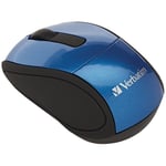 Verbatim Verbatim/Smartdisk 97471 Wireless Mini Travel Mouse Blu