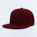 Retro Snapback-keps, Klassisk Baseballkeps, Utomhus Multi Color Solhatt, Vårmode Wine website No,