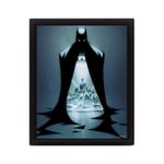 Cadre Batman Gotham City Effet Animé 3D