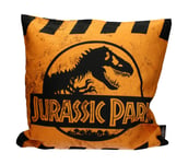 SD TOYS JURASSIC PARK - Caution Logo - Coussin '40x40x1cm'