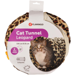 Flamingo Cat Tunnel Leopard Pattern 90 cm