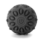 SENSLY, SB0006, Balle de Massage Vibrante Noir, 2 Vitesses de Vibration pour Relaxation et Soulagement Musculaire, Design Ergonomique et Compact, Utilisable sur Tout le Corps