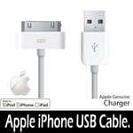 Genuine Charging Cable Charger Lead for Apple iPhone 4,4S,3GS,iPod,iPad2&1