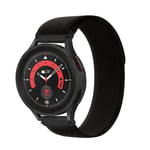 Garmin Forerunner 255S / Venu 2S Urrem i nylon, 18mm - Sort