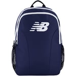 New Balance Unisex's Laptop Backpack, Travel Computer Bag for Men and Women, Navy, 0