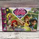 Disney Princess - Race 'N' Chase Gem Tag Board Game - 4 Princess Figurines - New