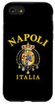 Coque pour iPhone SE (2020) / 7 / 8 Drapeau de l'Empire romain de Naples - Souvenir de l'Italie - Drapeau Napoli